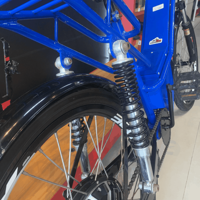 Bicicleta Elétrica Duos Full Aro 26 800 Watts Azul-Seminova