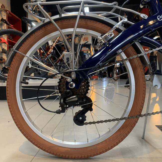Bicicleta Durban Eco+ Aro 20 MicroSHIFT 6v Azul