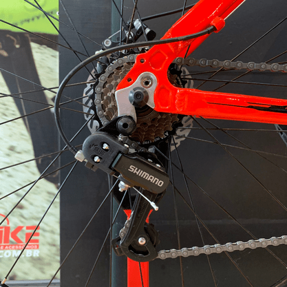 Bicicleta Dynamix DX Aro 29 Tourney 21v Vermelho e Preto