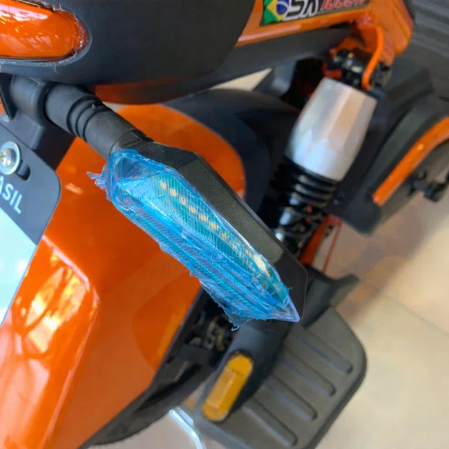 Bicicleta Eletriaca NTZ Shark 1000W Laranja