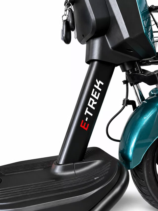 Bicicleta eletrica a10 duos e-trek 48v 1000w azul