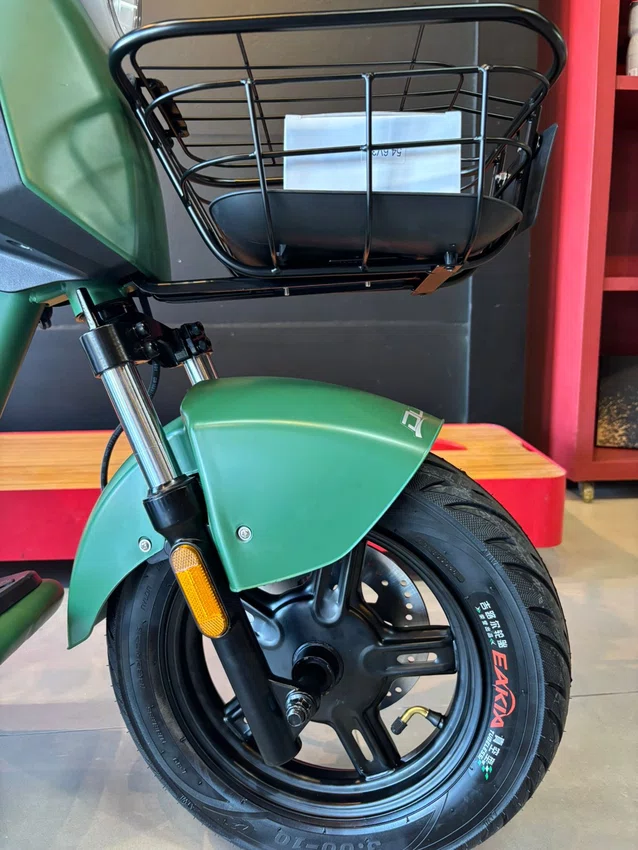 Bicicleta eletrica a10 duos e-trek 48v 1000w verde