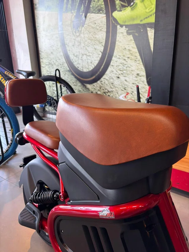 Bicicleta Eletrica A10 Duos E-Trek 48V 1000w Vermelho