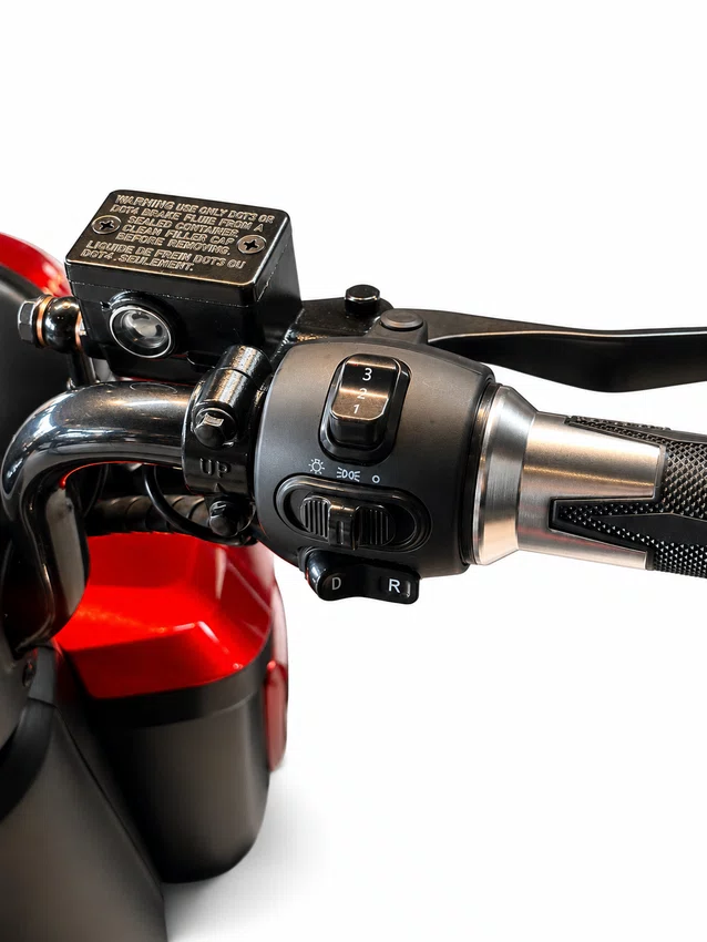 Bicicleta Eletrica A10 Duos-Neo 1000W 48v Vermelho