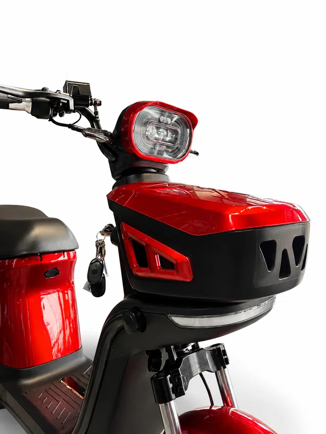 Bicicleta Eletrica A10 Duos-Neo 1000W 48v Vermelho