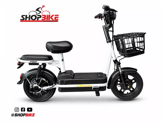 Bicicleta eletrica A10 Pop litio 800w Preto