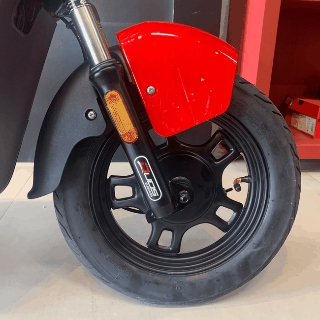 Bicicleta Elétrica Duos Eko-7 600w Aro 12 48v Vermelhoㅤ