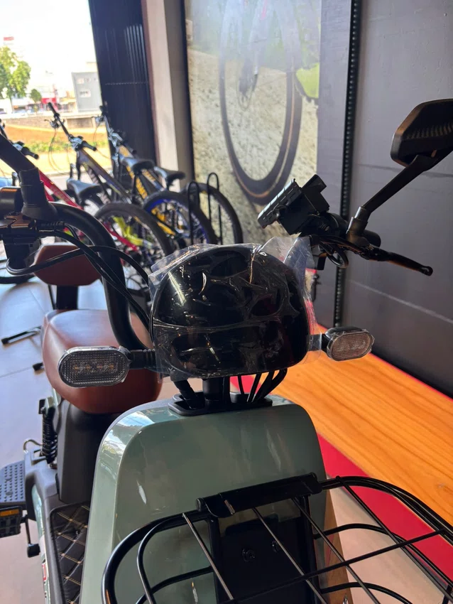 Bicicleta eletrica a12 duos eko-7 800w 48v verde