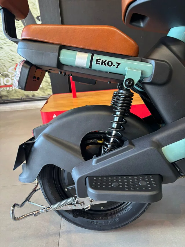 Bicicleta eletrica a12 duos eko-7 800w 48v verde