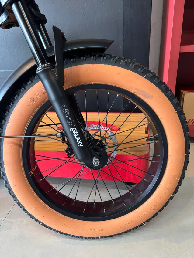 Bicicleta eletrica a20 galaxy 750w 48v preta
