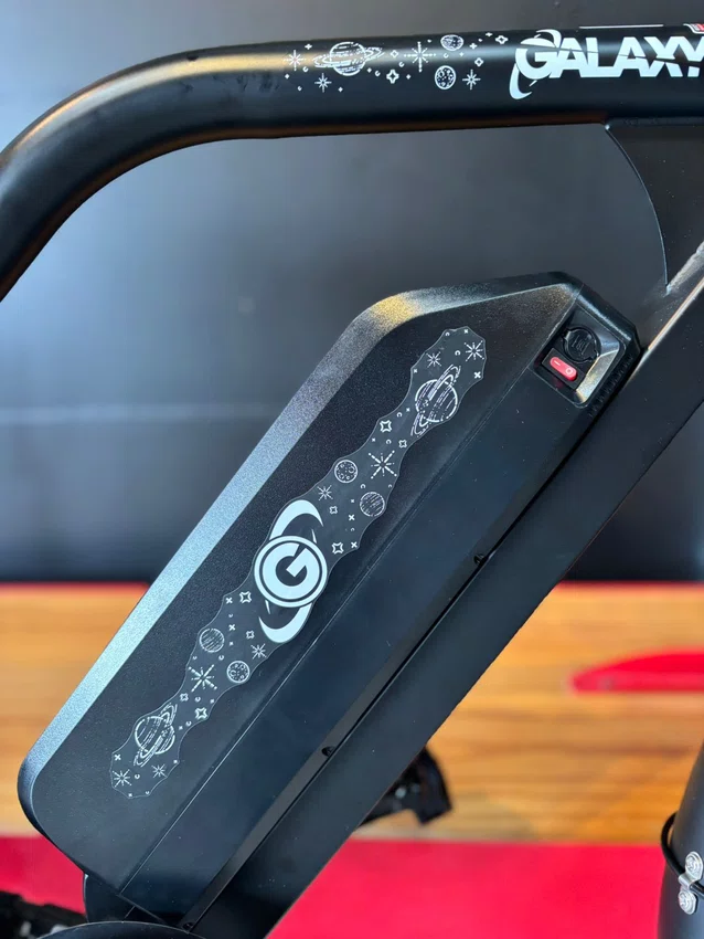 Bicicleta eletrica a20 galaxy 750w 48v preta