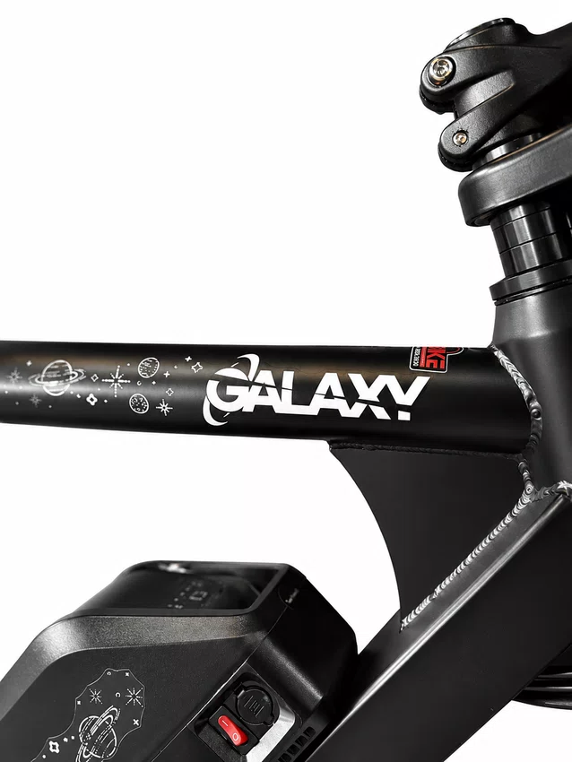 Bicicleta Eletrica A20 Galaxy 750w 48v Preta