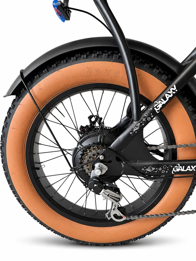 Bicicleta Eletrica A20 Galaxy 750w 48v Preta