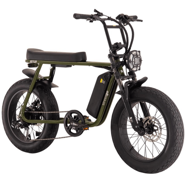 Bicicleta Elétrica Street GO S12 Aro 20 Tourney 7v 2026