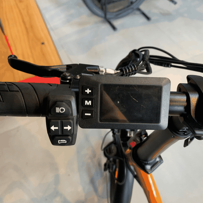 Bicicleta Elétrica Ultramoove Cancun Aro 14 Tourney 7V Laranja