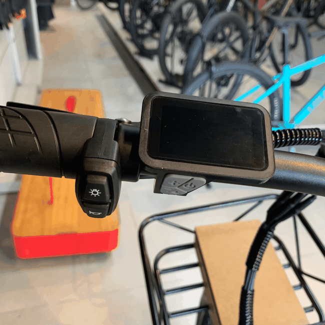Bicicleta Elétrica Ultramoove Santorini R8 Aro 20 Tourney 7v Preta