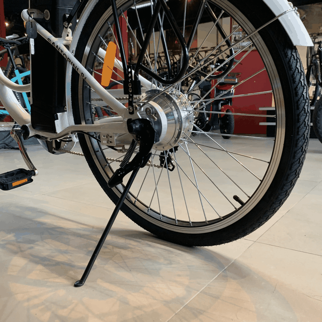 Bicicleta Elétrica Ultramoove Santorini R6 Aro 26 Tourney 7v Branca