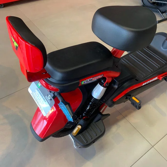 Bicicleta Eletrica Aro20 NTZ Shark 1000w Vermelhaㅤㅤㅤㅤㅤㅤ