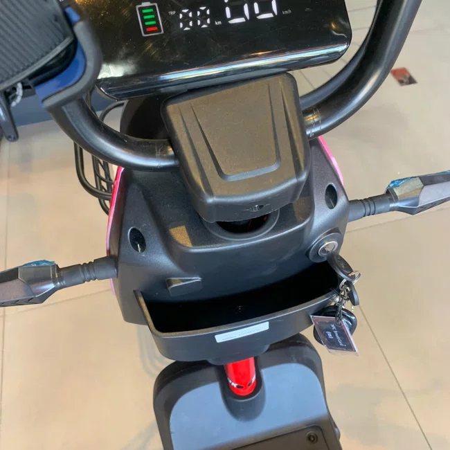 Bicicleta Eletrica Aro20 NTZ Shark 1000w Vermelhaㅤㅤㅤㅤㅤㅤ
