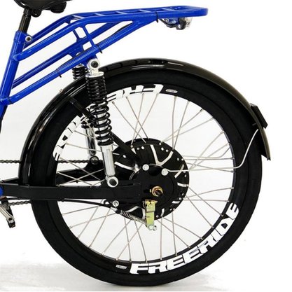 Bicicleta Elétrica Duos Full Aro 26 800 Watts Azul