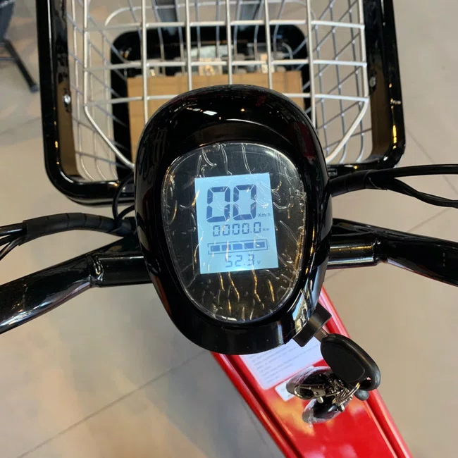 Bicicleta Eletrica Duos  Aro 26 Full 2026 Vermelha