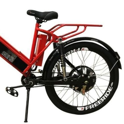 Bicicleta Elétrica Duos Full Aro 26 800 Watts Vermelho
