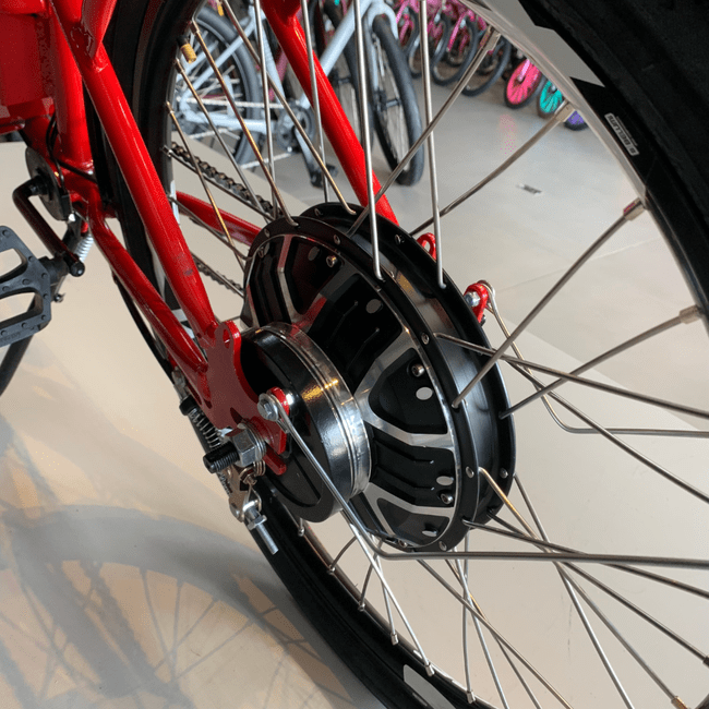 Bicicleta Eletrica Duos Confort SB Litio Aro 26 Vermelha