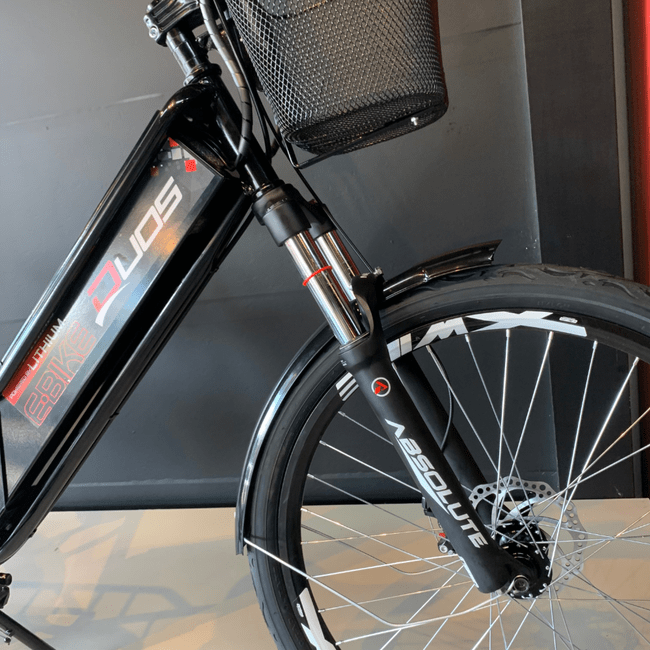 Bicicleta Elétrica Duos Confort SB Litio Aro 26 Preto