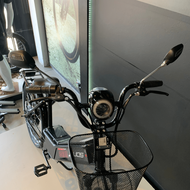 Bicicleta Elétrica Duos Confort SB Litio Aro 26 Preto