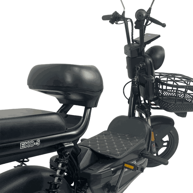 Bicicleta Elétrica Duos Eko-5 500 Watts Pretoㅤㅤㅤㅤㅤ