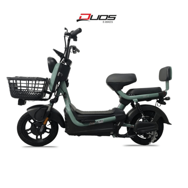 Bicicleta Elétrica Duos Eko-5 500 Watts Verde