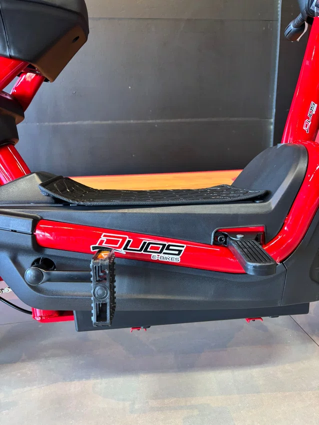 Bicicleta Elétrica Duos Eko-5 Aro 14 500 Watts Vermelho