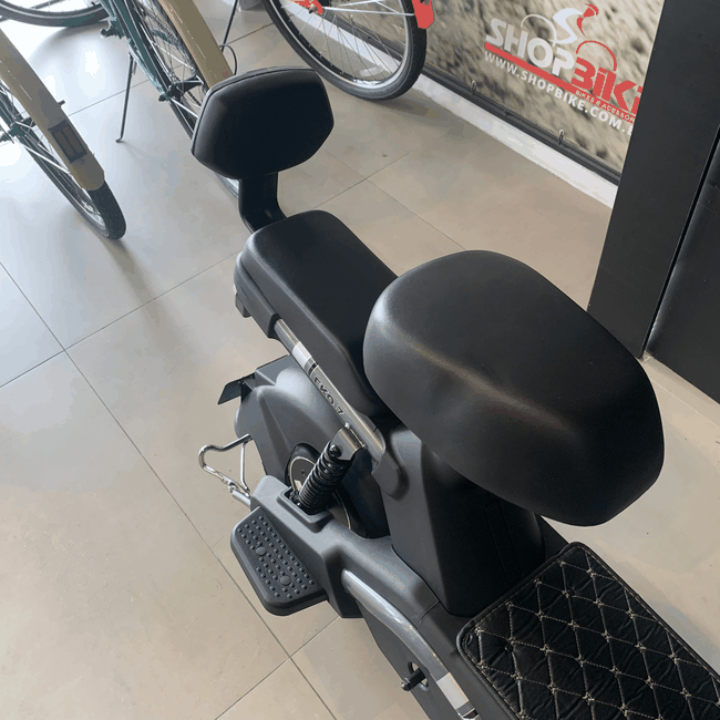 Bicicleta Elétrica Duos Eko-7 600w Aro 12 48v Cinzaㅤㅤㅤㅤ