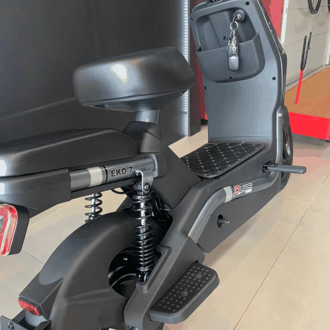 Bicicleta Elétrica Duos Eko-7 800w 48v Aro 20ah Cinza