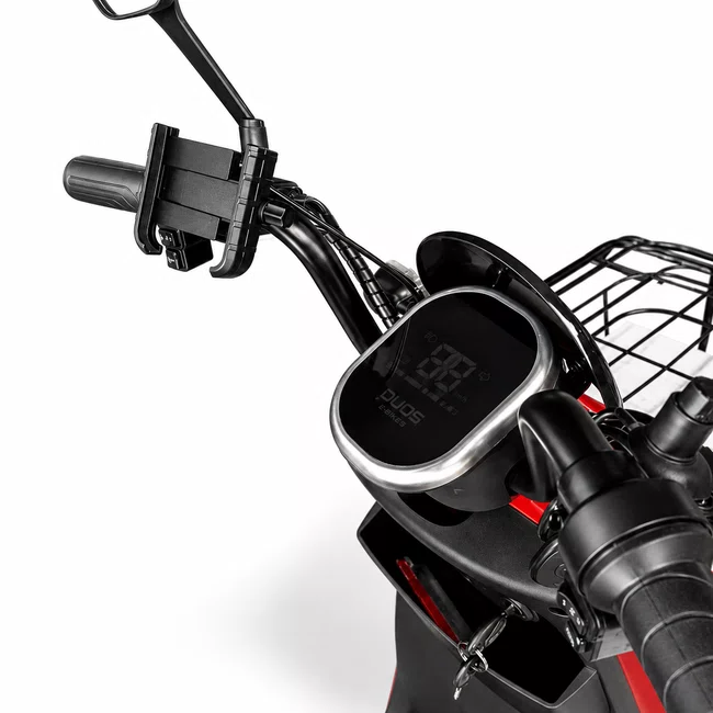 Bicicleta Elétrica Duos Eko-7 800w 48v Aro 20ah Vermelho