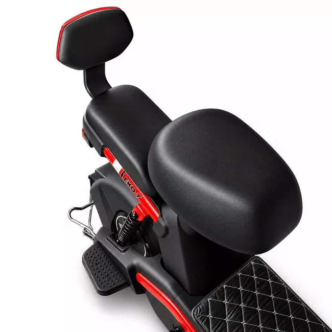 Bicicleta Elétrica Duos Eko-7 800w 48v Aro 20ah Vermelho