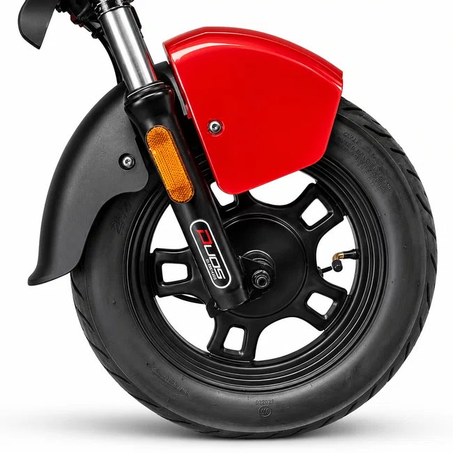 Bicicleta Elétrica Duos Eko-7 800w 48v Aro 20ah Vermelho