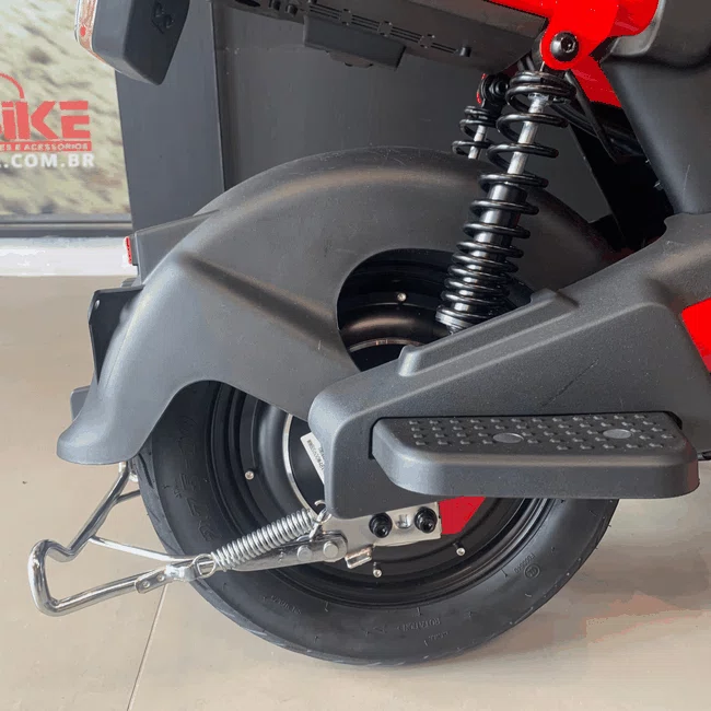 Bicicleta Elétrica Duos Eko-7 800w 48v Aro 20ah Vermelho