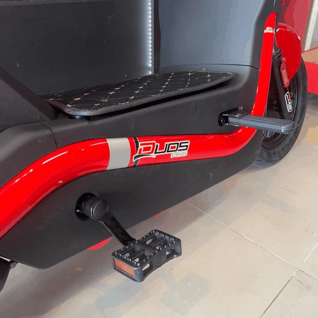 Bicicleta Elétrica Duos Eko-7 800w 48v Aro 20ah Vermelho