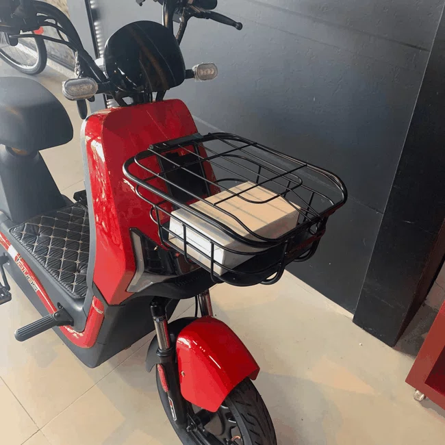 Bicicleta Elétrica Duos Eko-7 800w 48v Aro 20ah Vermelho