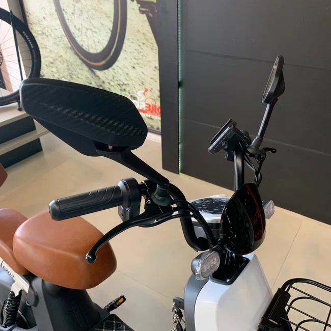 Bicicleta Elétrica Duos Eko-7 800w Aro 12 48v Branco