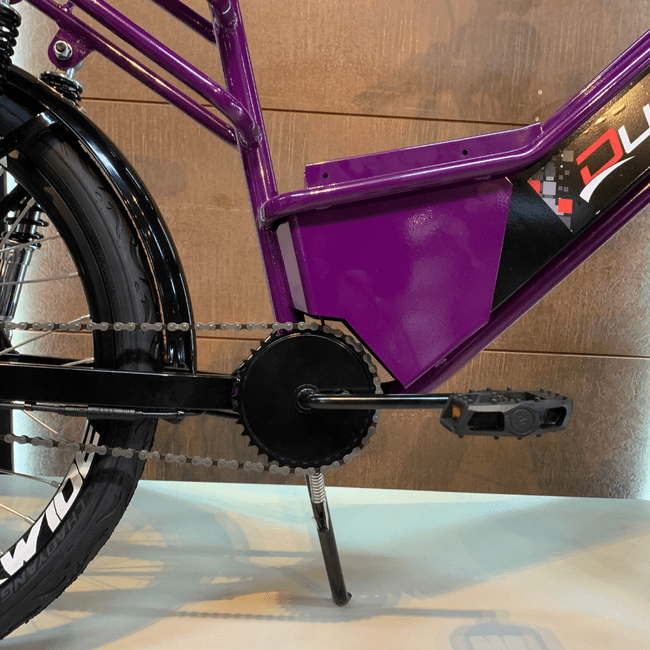 Bicicleta Életrica Duos Full Aro 26 Violeta