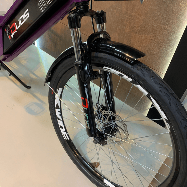 Bicicleta Életrica Duos Full Aro 26 Violeta