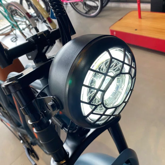 Bicicleta Eletrica Konnan Full Cinza e Laranja 750Wㅤㅤㅤㅤㅤㅤ