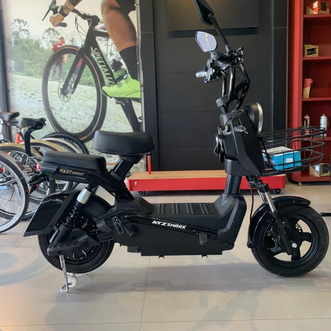 Bicicleta Eletrica NTZ Shark 1000W Preta
