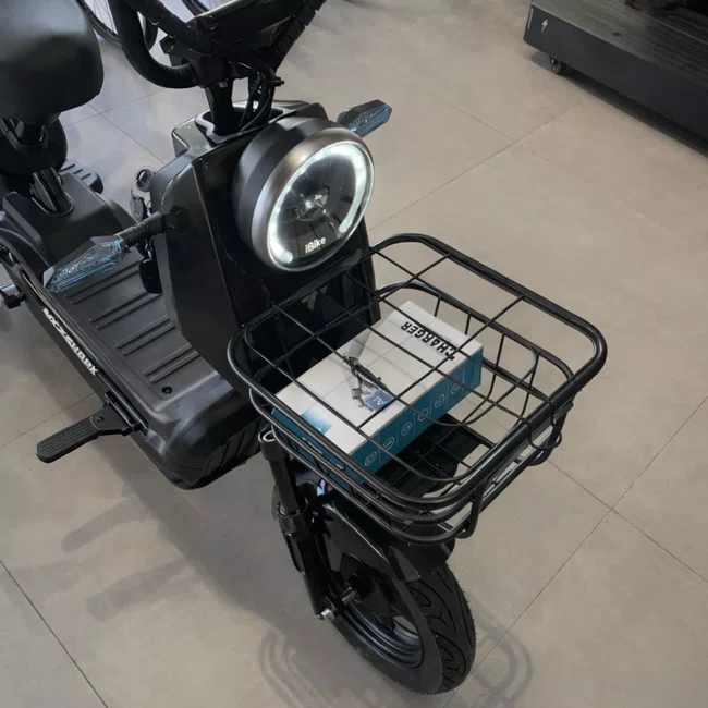Bicicleta Eletrica NTZ Shark 1000W Preta