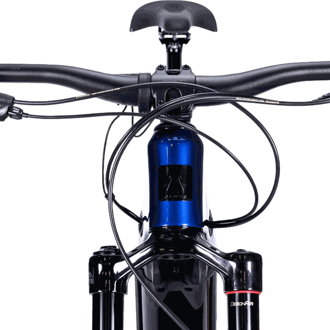 Bicicleta Elétrica Sense Exalt E-Trail Evo 2024 Aro 29 XT 12v Azul e Preto