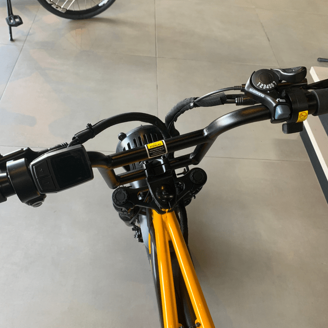 Bicicleta Elétrica Street GO S12 Aro 20 Tourney 7v Amarelo