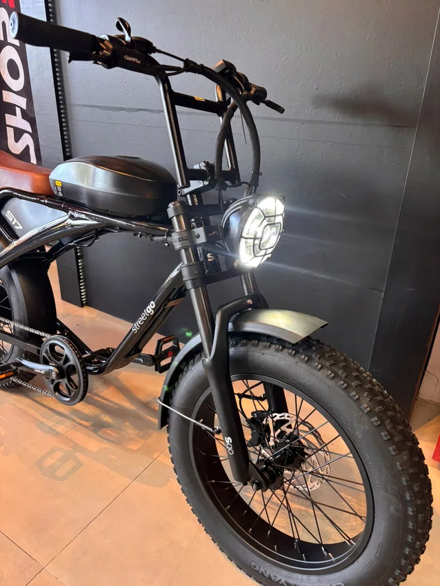 Bicicleta Elétrica Street GO S17 Aro 20 Tourney 7V 2024 – Mobilidade Urbana com Estilo