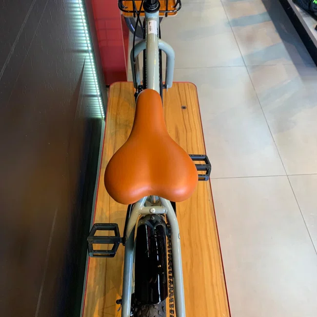 Bicicleta Elleven Aro 20 Elly Cinza Pretaㅤㅤㅤㅤㅤㅤㅤㅤㅤㅤㅤㅤㅤㅤ